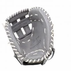 Barnettsports FL-201 Baseball Glove, High Quality, Leather, Catcher, Light Grey