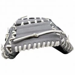 Barnettsports Gloves FL-203 Softball Glove, High Quality, Leather, Catcher, Light Grey 12 Barnettsports Gloves FL-203 Softball Glove, High Quality, Leather, Catcher, Light Grey