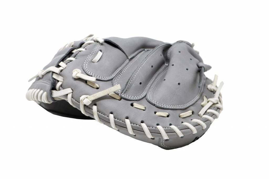 Barnettsports Gloves FL-203 Softball Glove, High Quality, Leather, Catcher, Light Grey 6 Barnettsports Gloves FL-203 Softball Glove, High Quality, Leather, Catcher, Light Grey