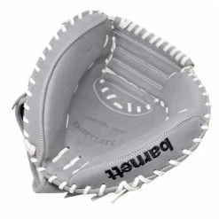 Barnettsports Gloves FL-203 Softball Glove, High Quality, Leather, Catcher, Light Grey 14 Barnettsports Gloves FL-203 Softball Glove, High Quality, Leather, Catcher, Light Grey