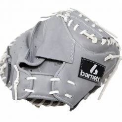 Barnettsports Gloves FL-203 Softball Glove, High Quality, Leather, Catcher, Light Grey 15 Barnettsports Gloves FL-203 Softball Glove, High Quality, Leather, Catcher, Light Grey