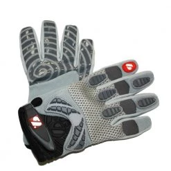 Barnettsports FRG-02 New Generation Receiver Football Gloves, RE,DB,RB, Grey