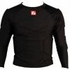 Barnettsports FS-08 Compression T-shirt With Long Sleeves, 5 Integrated Pieces, For American Football