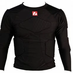 Barnettsports FS-08 Compression T-shirt With Long Sleeves, 5 Integrated Pieces, For American Football