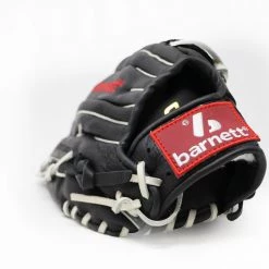 Barnettsports GL-120 Competition Baseball Glove, Genuine Leather, Outfield 12 Black