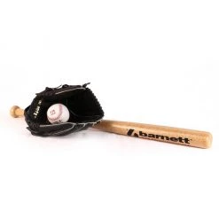 Barnettsports Baseball Kits BGBW-03 Wooden Baseball Kit For Juniors (BB-W 25, JL-110, BS-1)