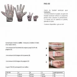 Barnettsports FKG-03 High Level Linebacker Football Gloves, LB,RB,TE, Black 13 Barnettsports FKG-03 High Level Linebacker Football Gloves, LB,RB,TE, Black