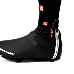 Barnettsports BSP-05 Cycling Overshoes, Warm And Water-repellent, Black Gloves And Shoe Covers