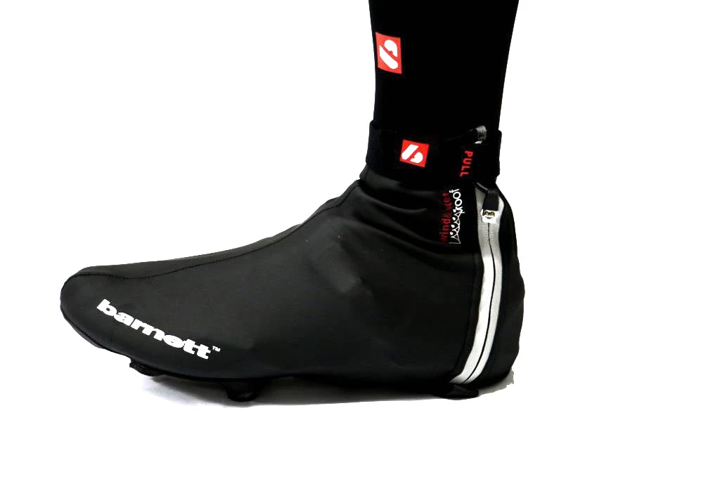 Barnettsports BSP-05 Cycling Overshoes, Warm And Water-repellent, Black Gloves And Shoe Covers 3 Barnettsports BSP-05 Cycling Overshoes, Warm And Water-repellent, Black Gloves And Shoe Covers